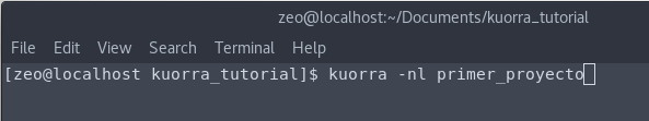 Imagen 2: kuorra -nl nombre_proyecto